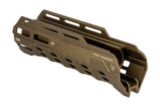 Strike Industries Valor of Action Mossberg 500 Handguard features an FDE anodized finish